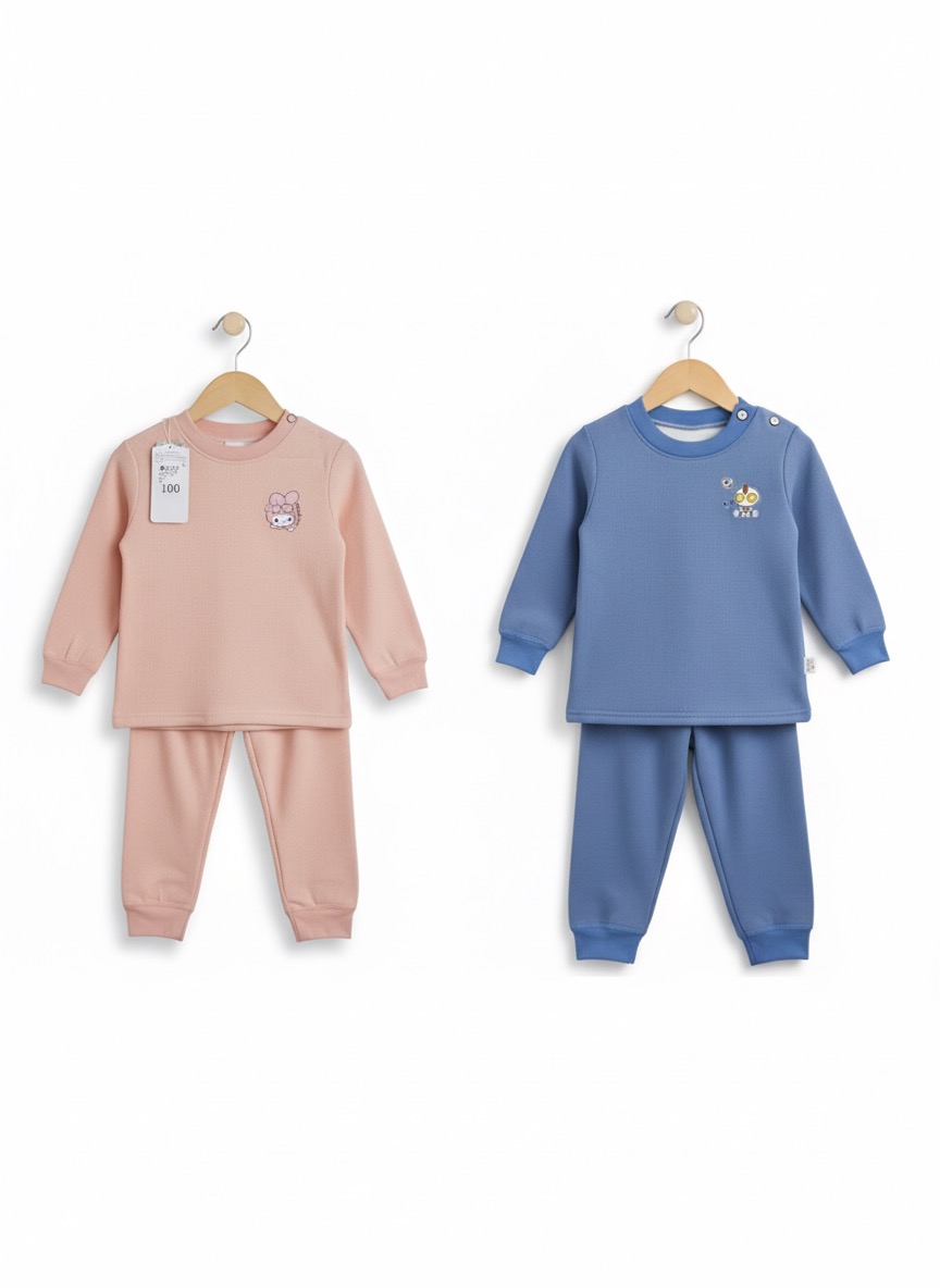 ست بلوز و شلوار داخل حوله ای